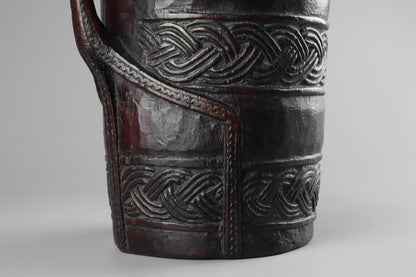 Nepalese Carved Milk Jug