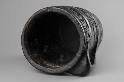Nepalese Carved Milk Jug