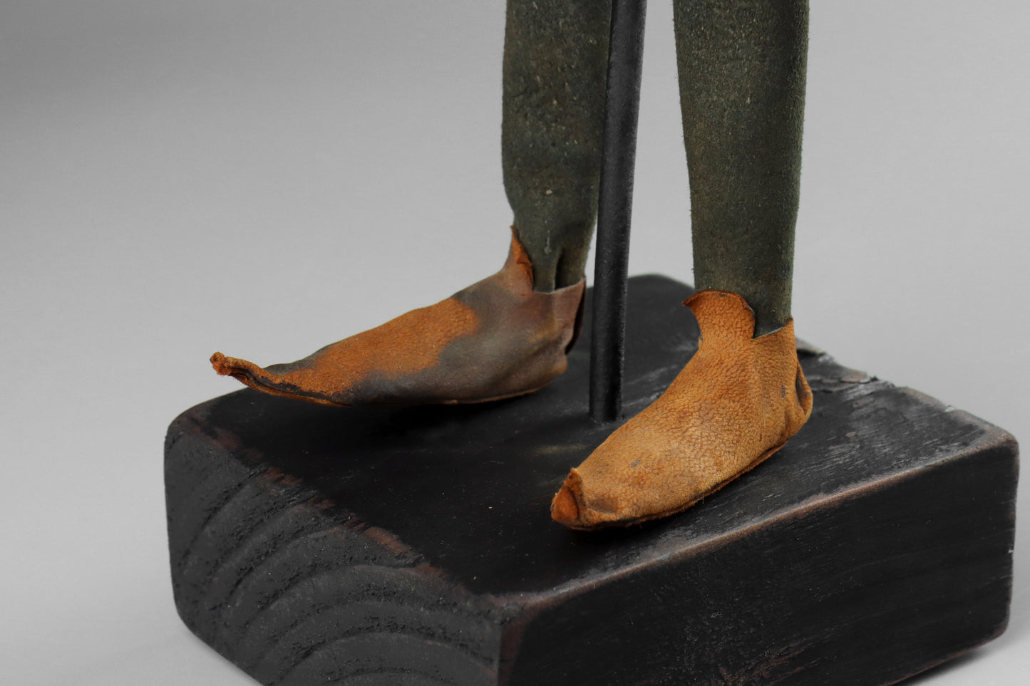 Fabric Figure of a Traveller
