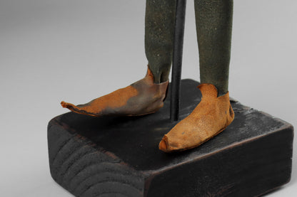 Fabric Figure of a Traveller
