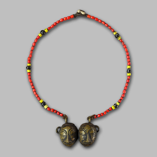 Naga Head Hunter's 2 Head Necklace
