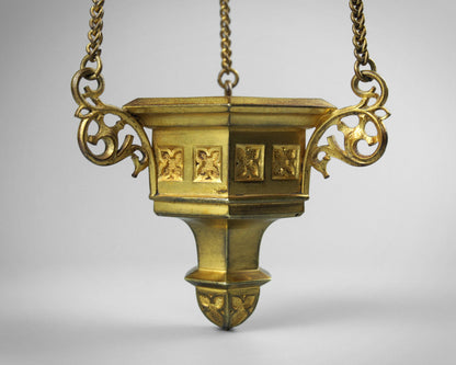 Gothic Revival Sanctuary Lamp