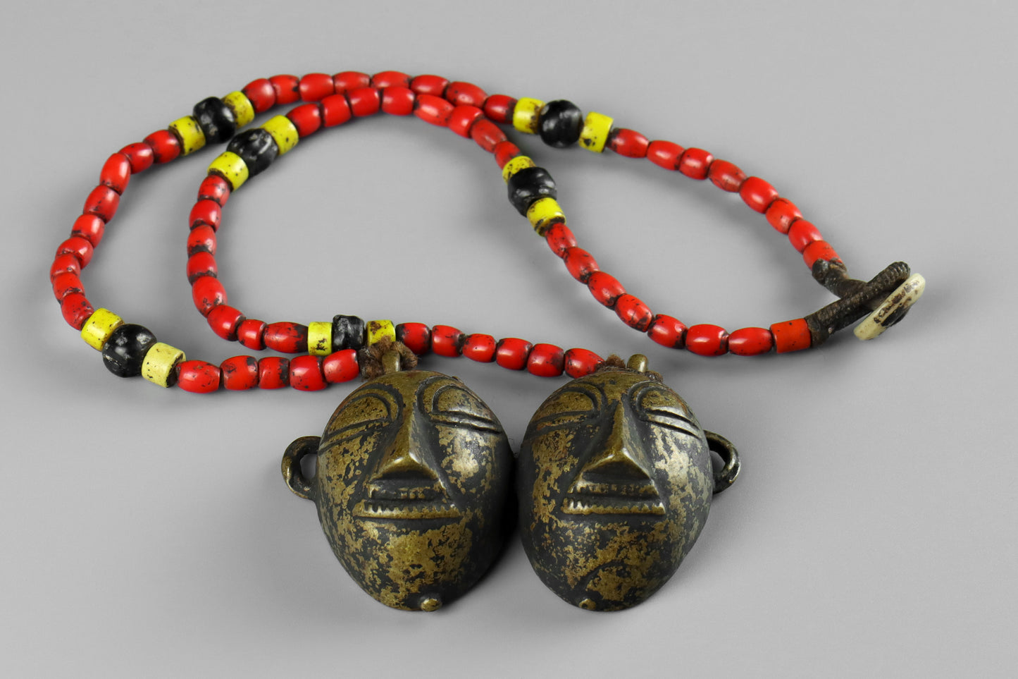Naga Head Hunter's 2 Head Necklace
