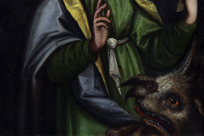 Saint Margaret of Antioch with Satan