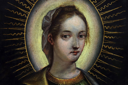 Saint Margaret of Antioch with Satan