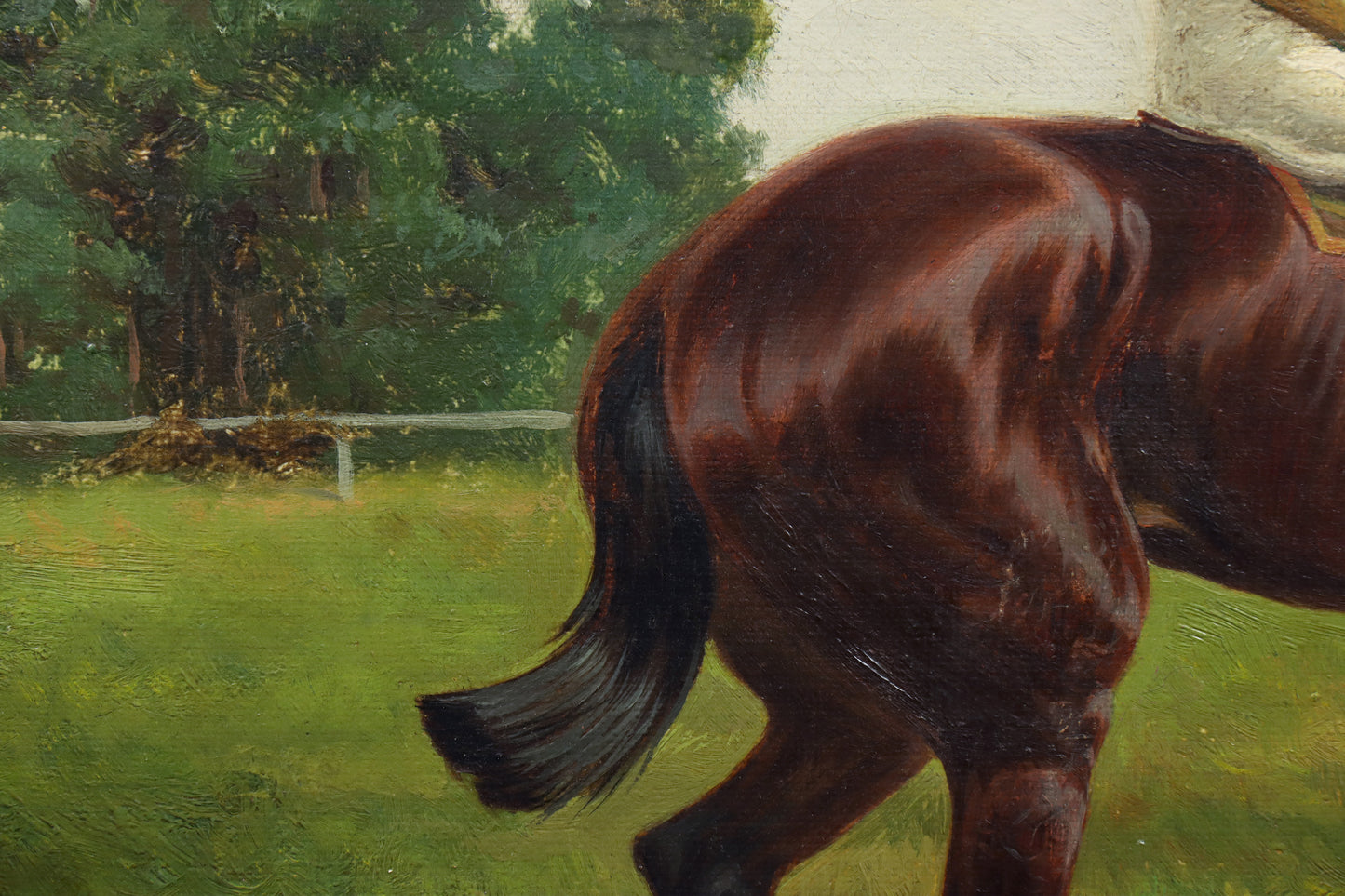 Portrait of a Jockey on a Horse