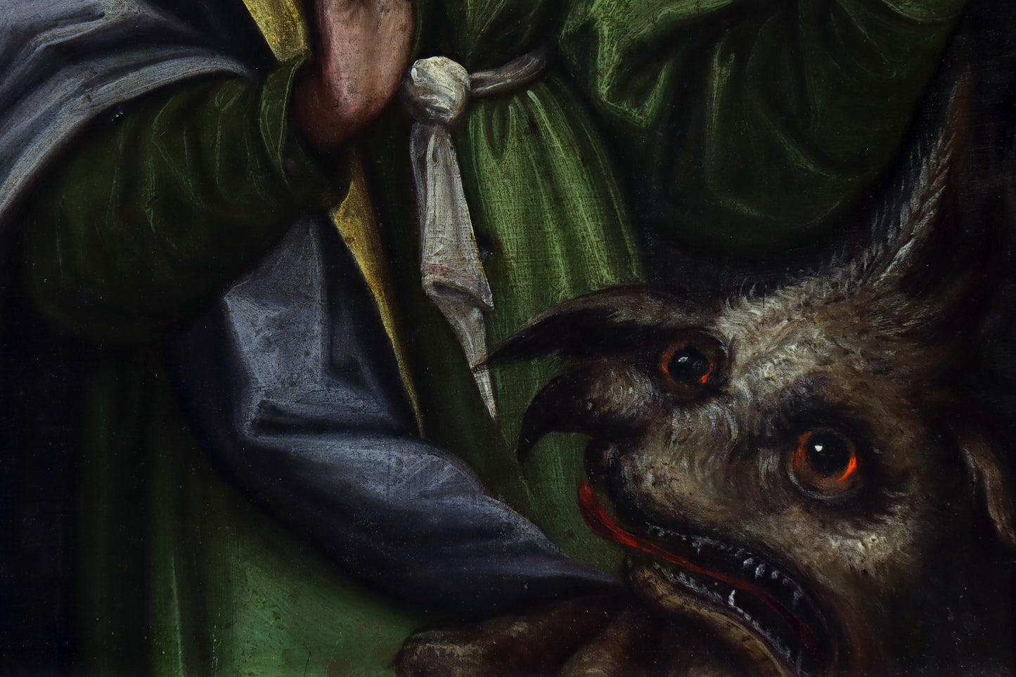 Saint Margaret of Antioch with Satan