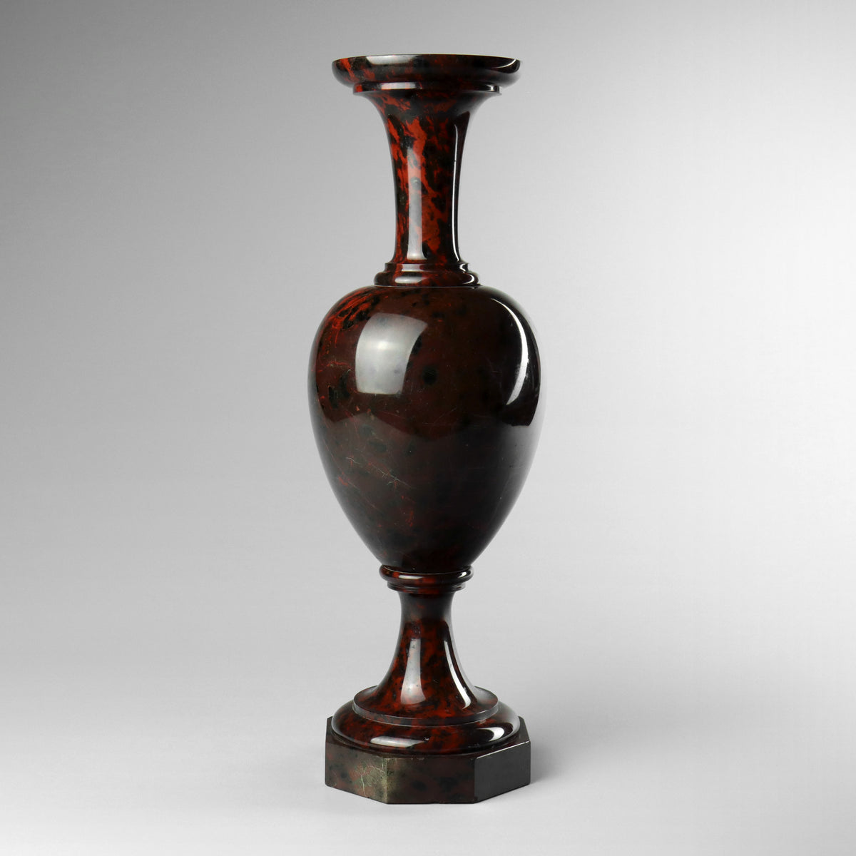 Cornish Serpentine Vase