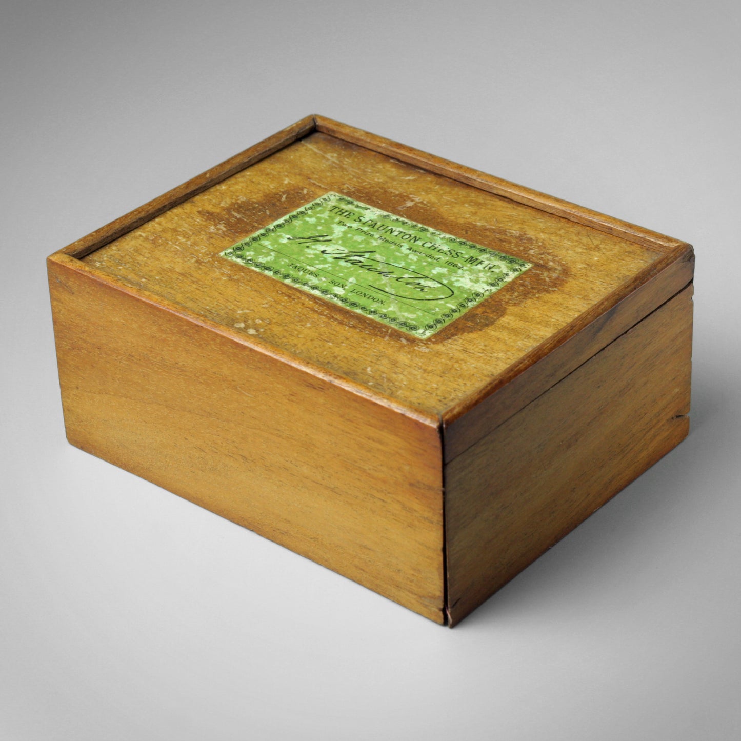 Jaques Staunton Chess Box