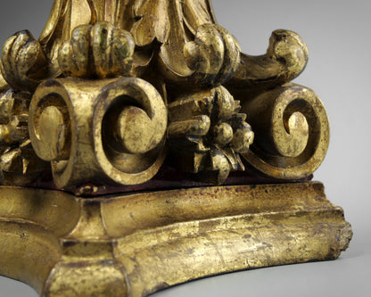 Corinthian Capital Candlesticks