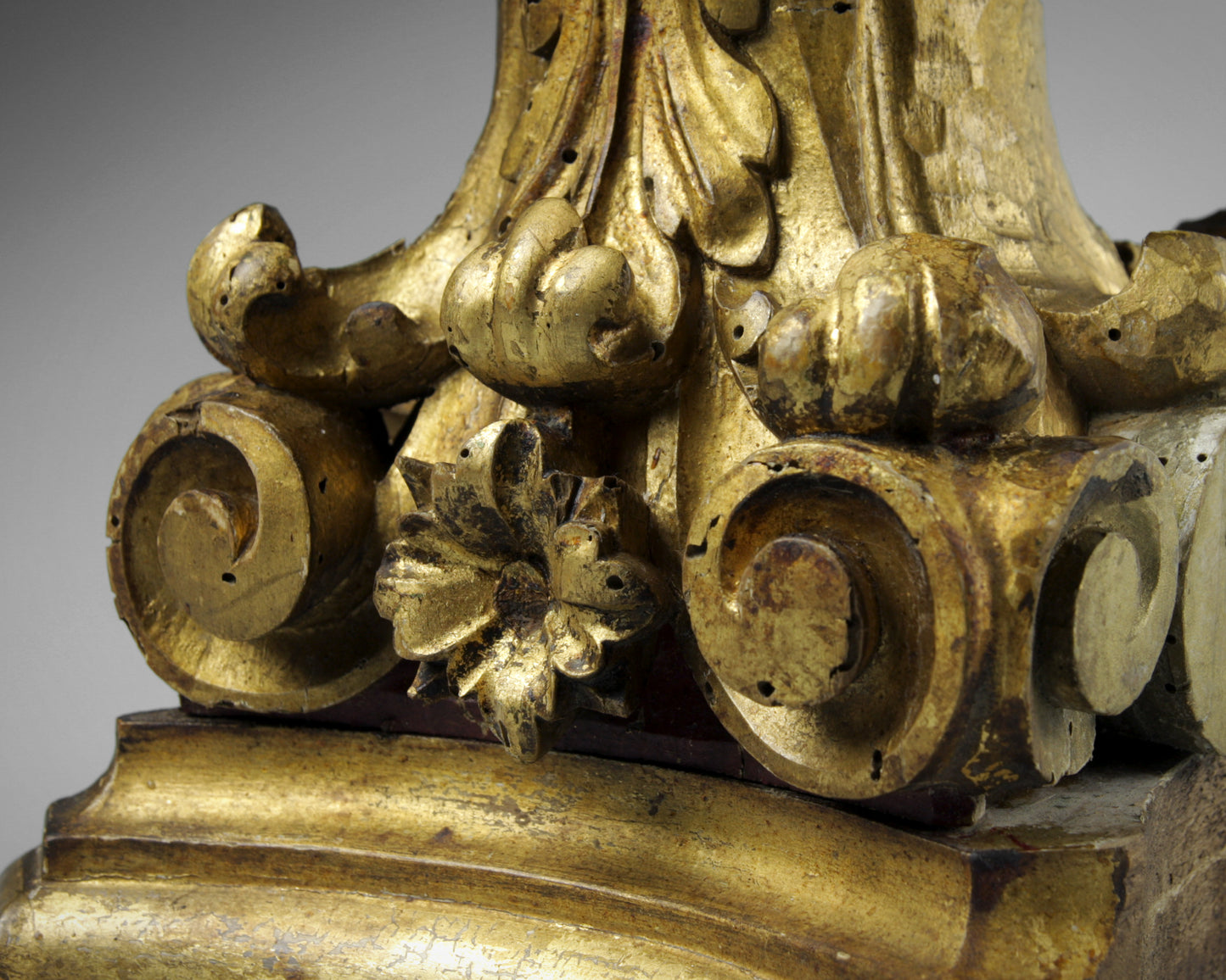 Corinthian Capital Candlesticks