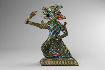 Tibetan Dragon Warrior Vessel