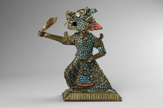 Tibetan Dragon Warrior Vessel