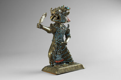 Tibetan Dragon Warrior Vessel