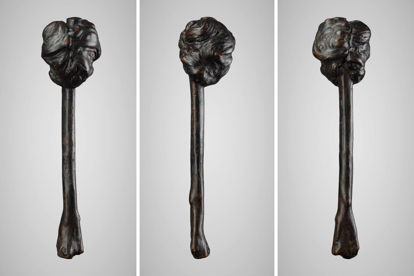 Japanese Burr Wood Sceptre