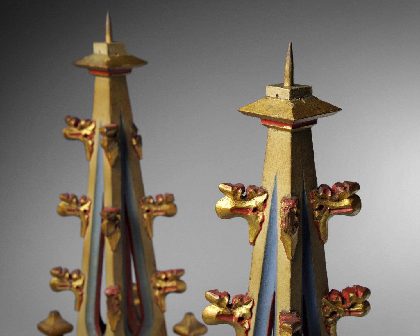 Gothic Giltwood Spires