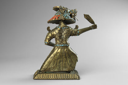 Tibetan Dragon Warrior Vessel