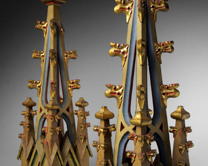 Gothic Giltwood Spires