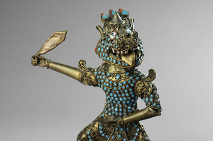 Tibetan Dragon Warrior Vessel