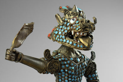 Tibetan Dragon Warrior Vessel