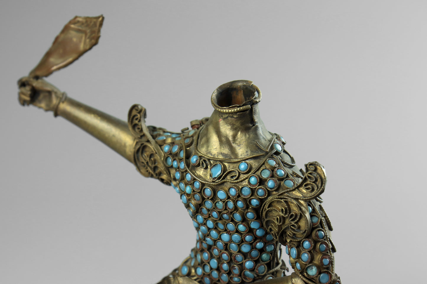 Tibetan Dragon Warrior Vessel