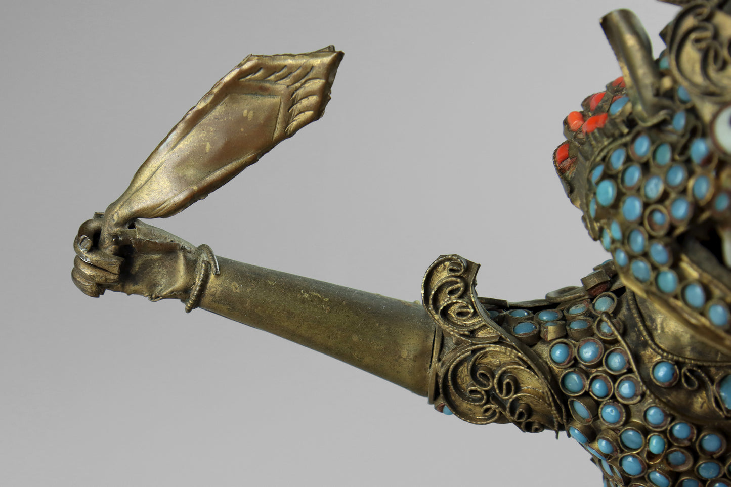 Tibetan Dragon Warrior Vessel