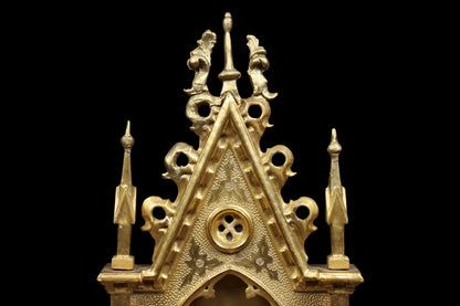 Pair of Painted Gothic Florentine Angels