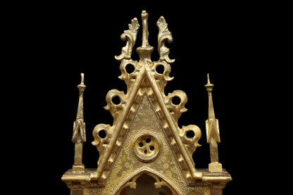 Pair of Painted Gothic Florentine Angels