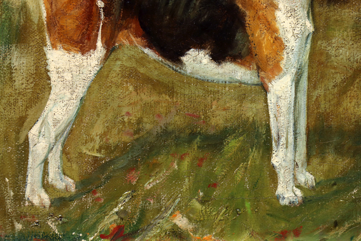 Portrait of a Foxhound by George Paice