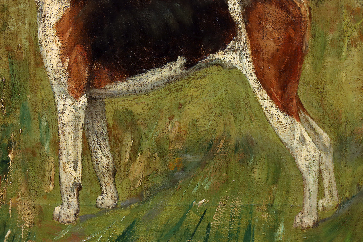 Portrait of a Foxhound by George Paice