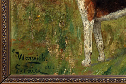 Portrait of a Foxhound by George Paice