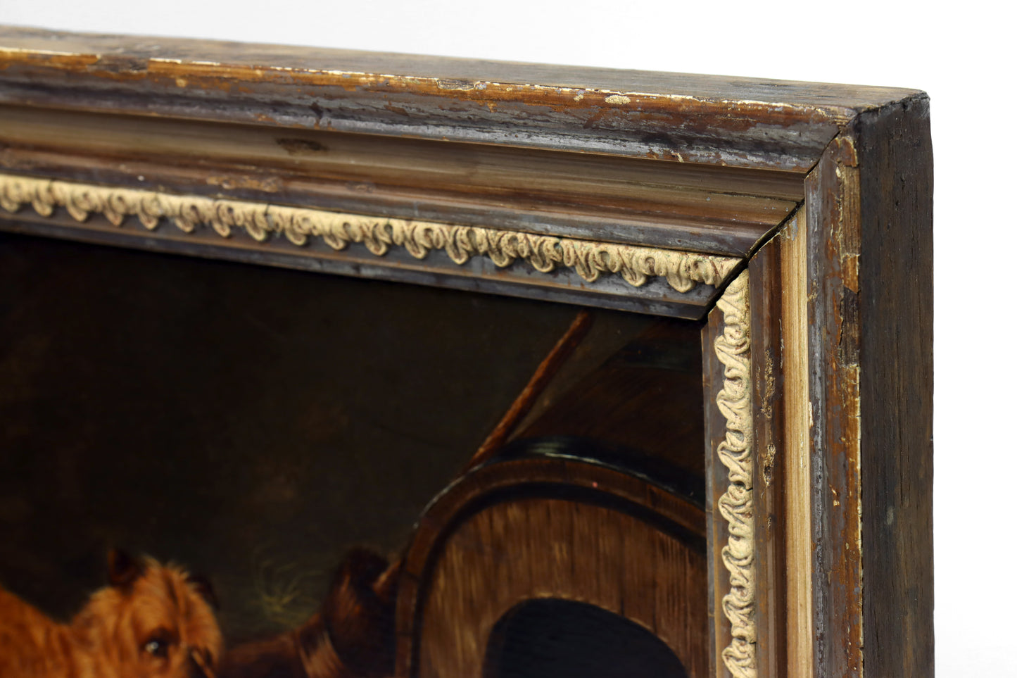 Painting of Terriers Ratting