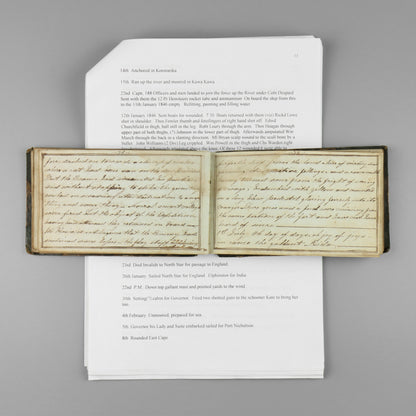 Maori Wars - HMS Castor Log Book