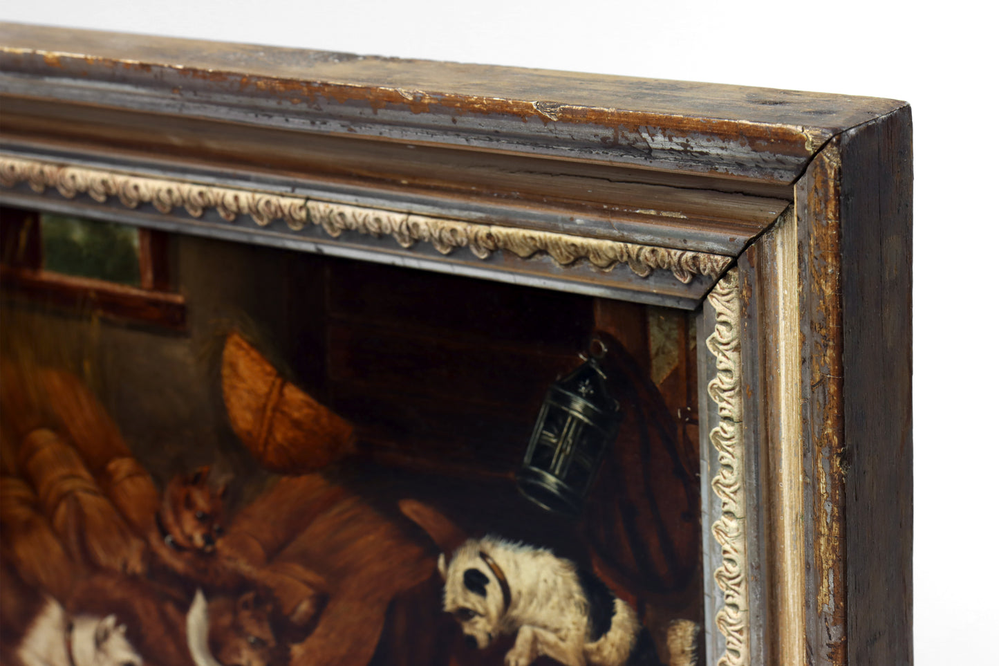 Painting of Terriers Ratting